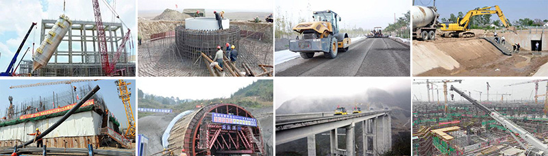 億立重工_混（hún）凝土（tǔ）攪拌站路橋施工現場