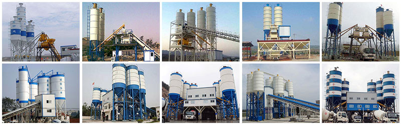 億立重工_混凝土攪拌站設備現場