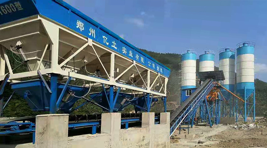 HZS60混凝土攪拌站（zhàn）