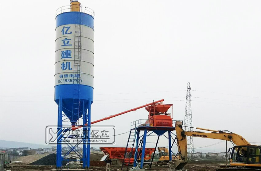 小型混凝土攪拌（bàn）站設備（bèi）