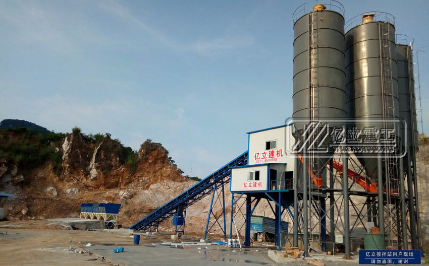 時產(chǎn)120方(fāng)混凝(níng)土攪拌站設備