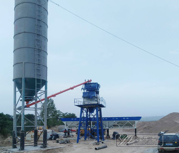 HZS50混凝土（tǔ）攪拌站