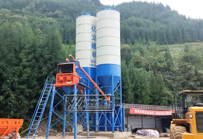 億（yì）立混凝土攪拌站設備（bèi） 優勢眾多