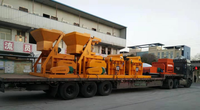 混凝土攪拌（bàn）機發貨中