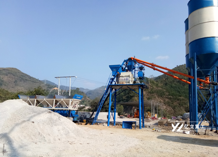 混凝土(tǔ)攪拌站_HZS係列攪拌站設備_25--480型號齊全