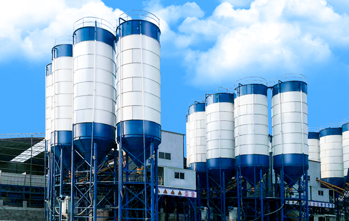 大型混凝土攪拌站用戶現場實拍_設備由億立重工廠家製造