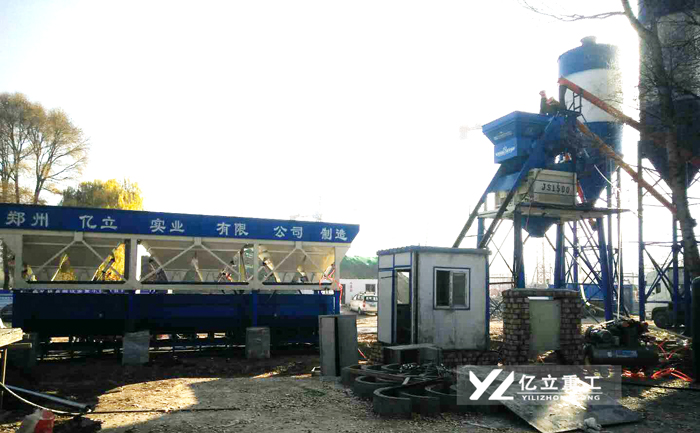 攪（jiǎo）拌站設備（bèi）用戶現場實拍