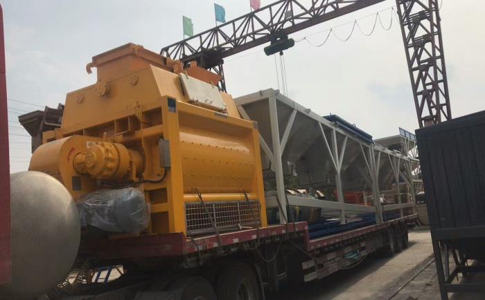 億立攪（jiǎo）拌機發貨現場