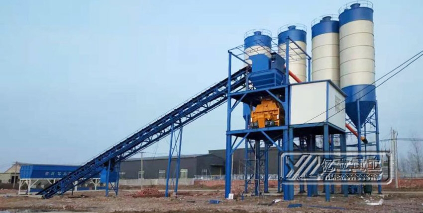 120攪拌站設備用戶現場