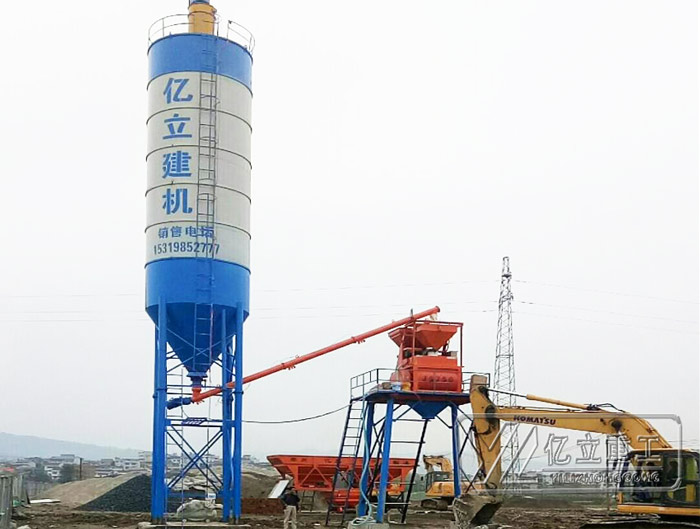 小型混凝(níng)土攪拌站設備選擇知(zhī)名大廠 質量有保障