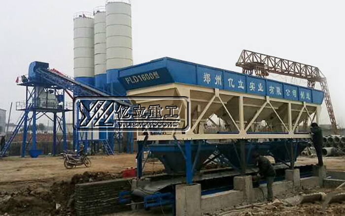 攪（jiǎo）拌站設備用（yòng）戶現場