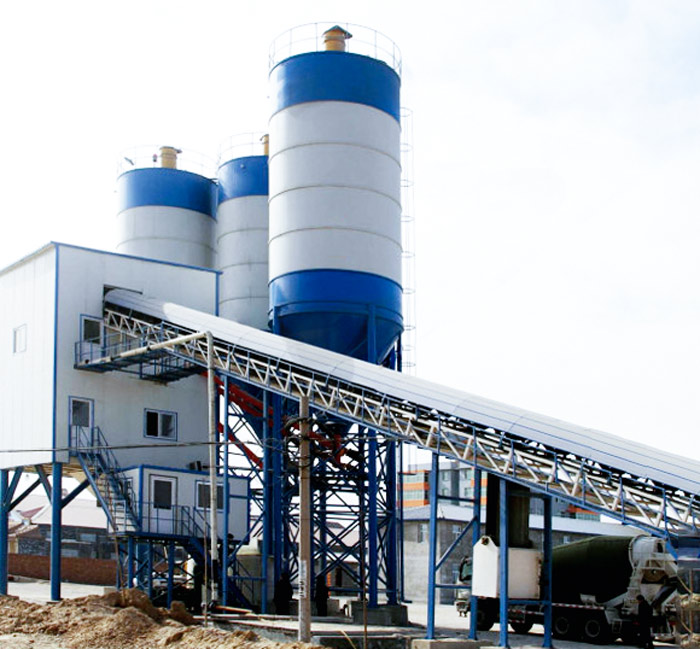 混(hún)凝土攪拌站(zhàn)用戶現場實拍