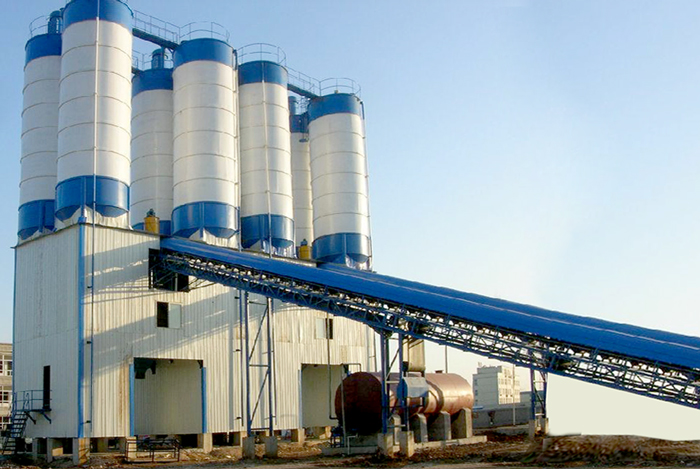 大型環保混凝土攪拌站設備