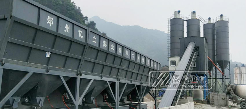 混凝土攪拌站用戶現場