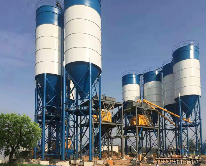 雙120混凝土攪（jiǎo）拌站