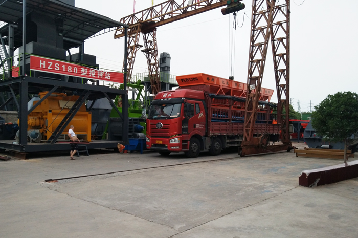 混凝（níng）土攪拌站設備發貨