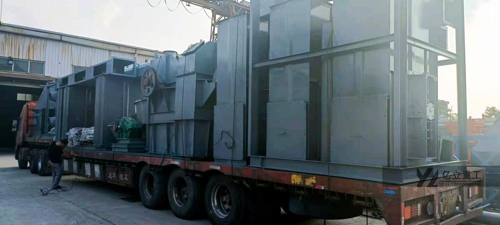 幹混砂漿成套設備發貨了
