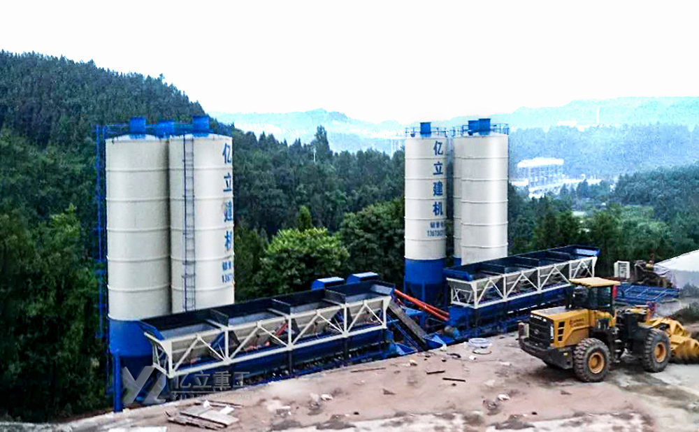 HZS60混凝土攪拌站設備廠家（jiā）直供